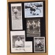 Signed FIVE x pictures of TOM FINNEY the Preston North End Footballer